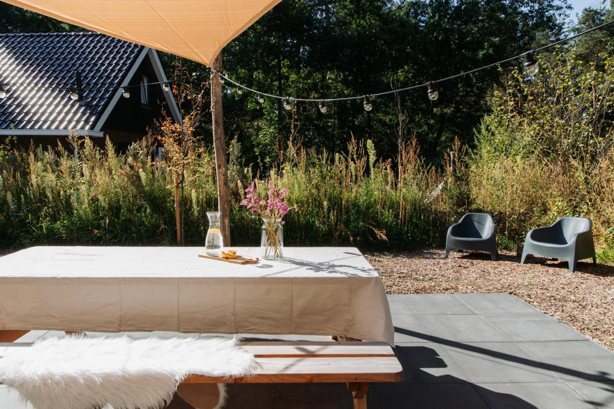 Foss Lodge - Luxe Boutique Boshuis Veluwe Нюнспет Экстерьер фото